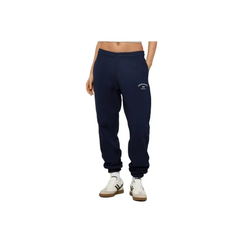 GYMSHARK PHYS ED GRAPHIC SWEATPANTS Knitted Sports Pants Women's Blue