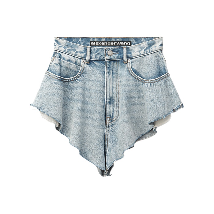 ショートパンツ ALEXANDER WANG 25SS Blue Shorts Denim Jeans 4DC2204781 270 22710690_52987563_1000.jpg