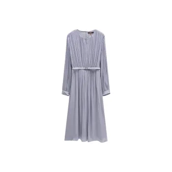INSUN Long-Sleeved Dresses Women's Lavender