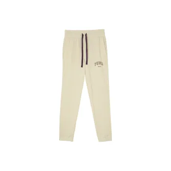 PUMA VARSITY SWEATPANTS FL W Knitted Sweatpants Women's Almond Candy