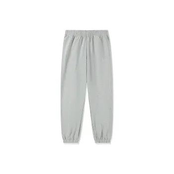 QIAODAN Knitted Sports Pants Women's Gray Heather Gray