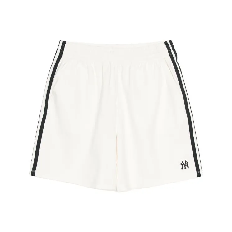 MLB New York Yankees Casual Shorts Women's Ivory-0