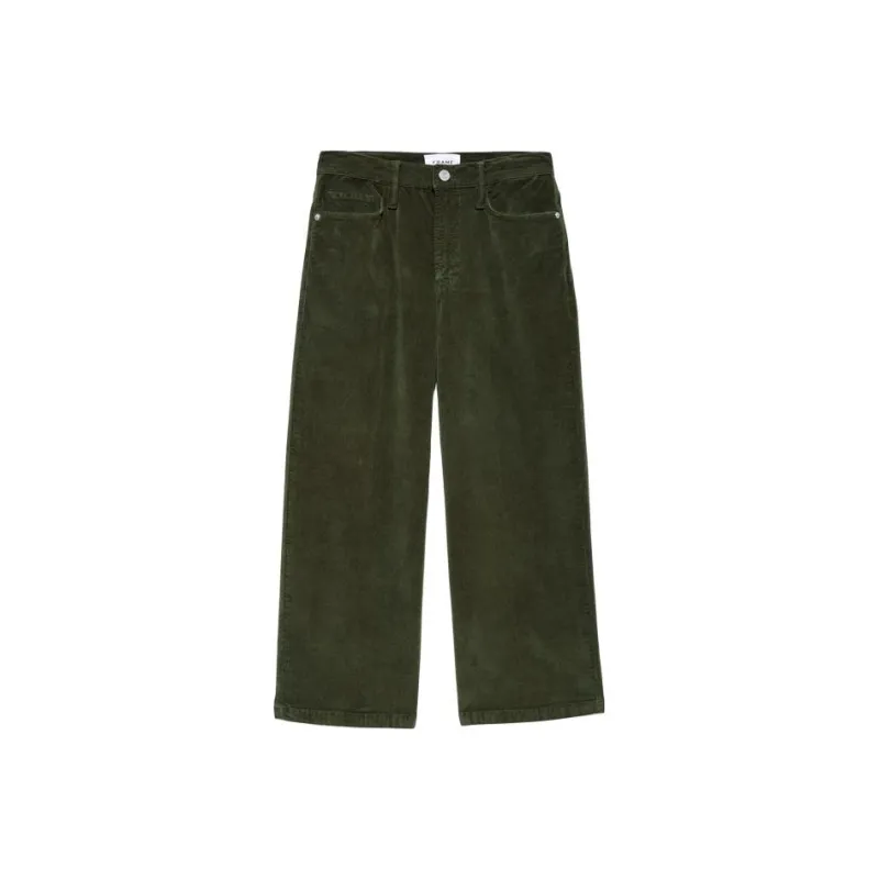 FRAME Le Crop Flared Cropped Jeans-0