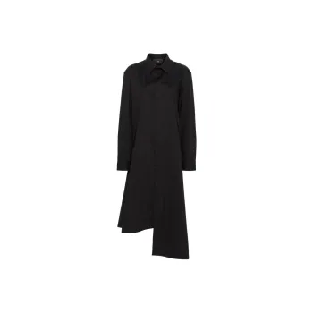 Y 3 Asymmetric Shirt Dress
