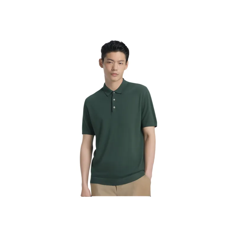 Massimo Dutti Polo Shirt Men's Green-2
