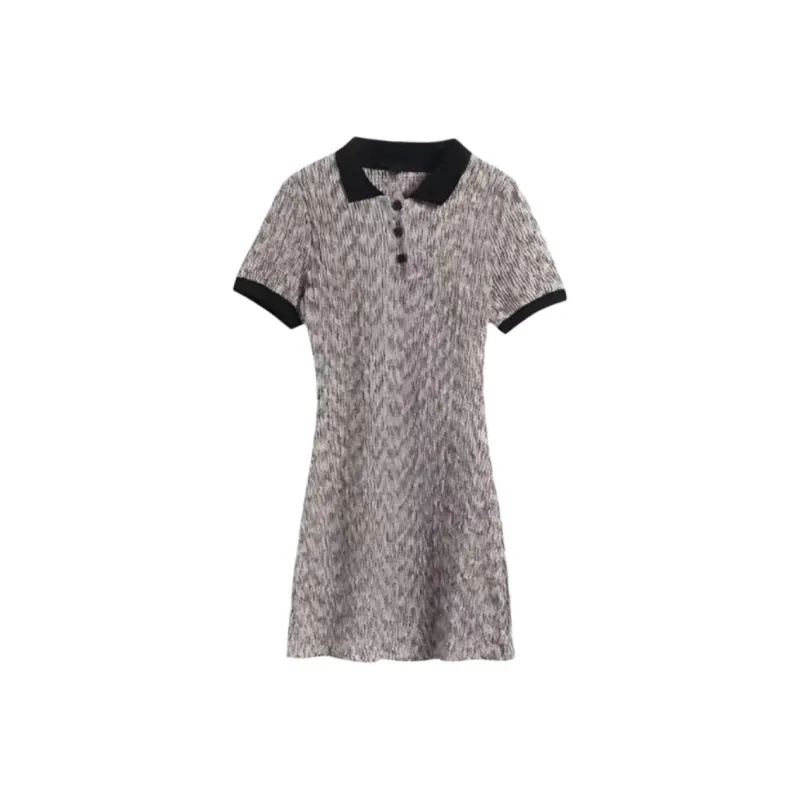 KEAB Short Sleeved Dress Women's Stripes-0