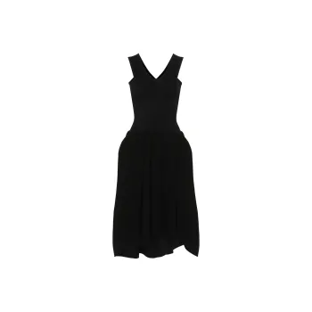 CFCL Pottery Hs Ribbed Midi Dress