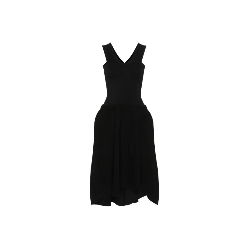 CFCL Pottery Hs Ribbed Midi Dress-0
