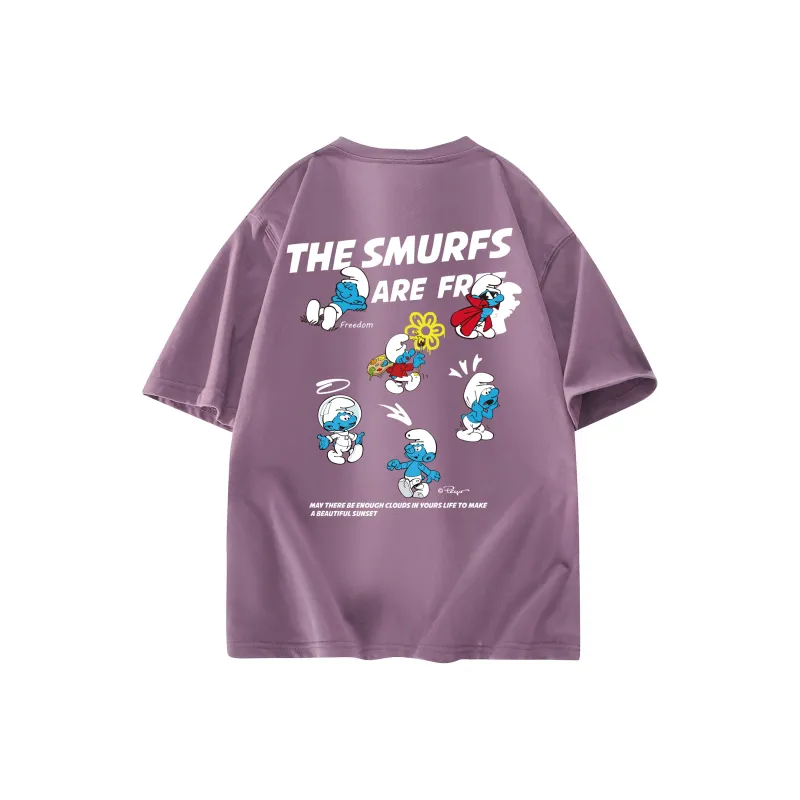 The Smurfs T Shirts Unisex-14