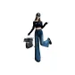 Dark Blue Pants