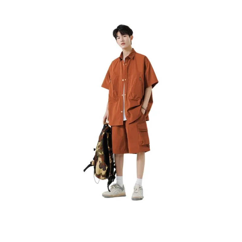Anyveiw Shirt Matching Set Unisex-23