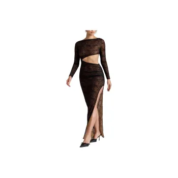 OH POLLY INGRID Long-Sleeved Dresses Women's Black