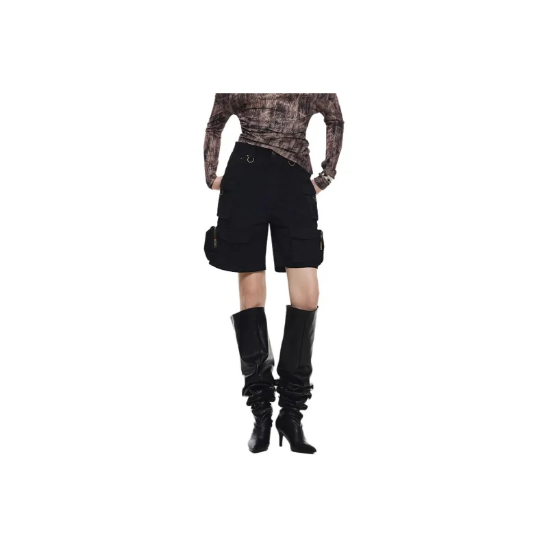 ONLY Casual Shorts Women's Black-0