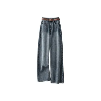 LUYOUYE Jeans Women's Vintage Blue