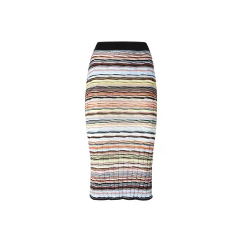 MISSONI Striped Pencil Skirt