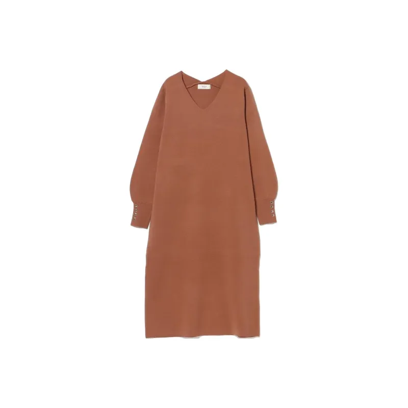 Beams Long Sleeved Dress Women's-1