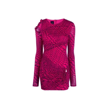 PINKO Long-Sleeved Dresses Women's Red