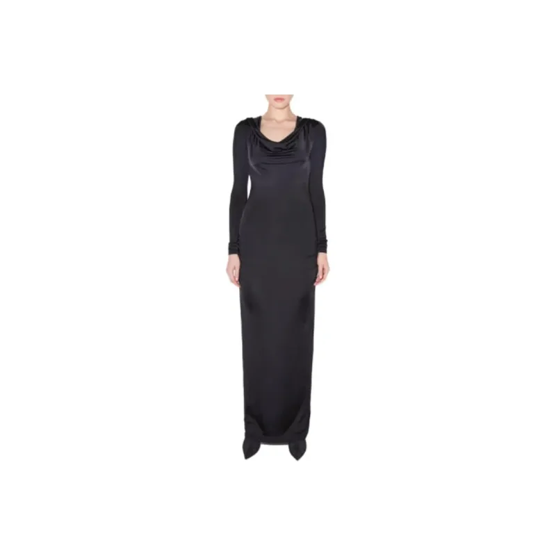 Misbhv Long Sleeved Dress Women's Black-0