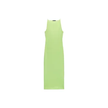 ZARA Sleeveless Dress Women's Apple Green
