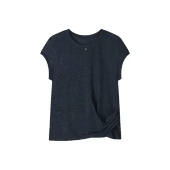 IHIMI T Shirt Women's Navy Blue