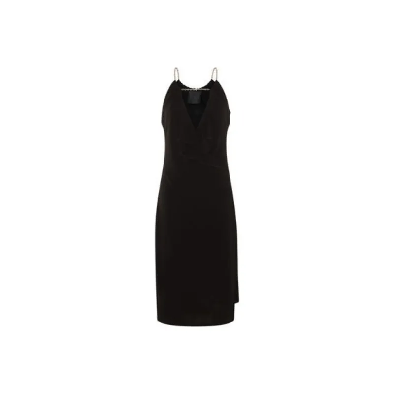 Givenchy Ruffle Halter Neck Dress-0