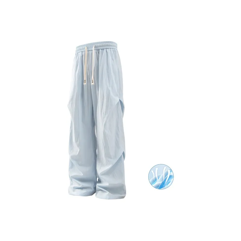 MIIOW Trend Party Series Summer Cooling Cargo Pants Unisex-16