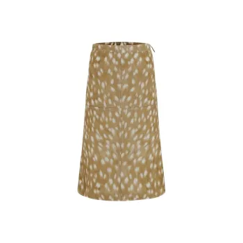 Burberry Deer Printed Stretch Skirt