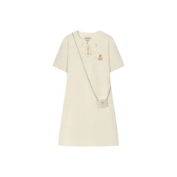 Teenie Weenie Short Sleeved Dress Women's Ivory