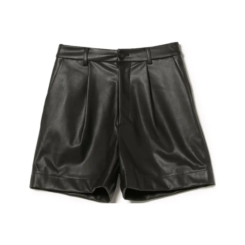 Beams Casual Shorts Women's Black-0