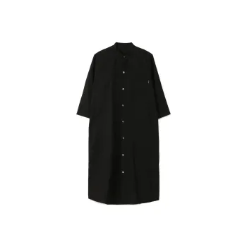 Yohji Yamamoto Long Sleeved Dress Women's Black