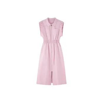 BASIC HOUSE Sleeveless Dress Women's Pink