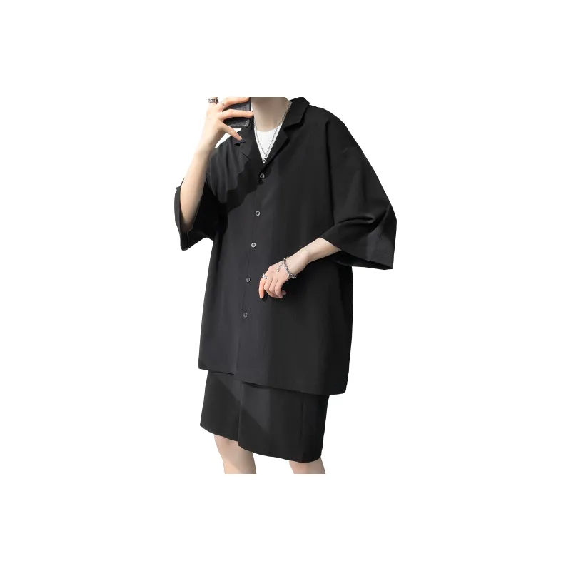 ZWWWZ Shirt Matching Set Unisex-2