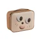 Single Layer Coffee-3D Effect Makeup Bag