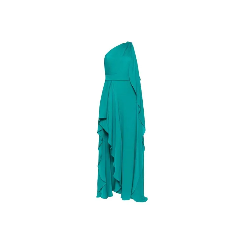 ELIE SAAB One shoulder Silk Gown-0