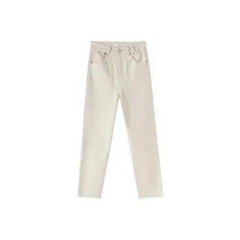 Hacikis Jeans Women's Light Cream