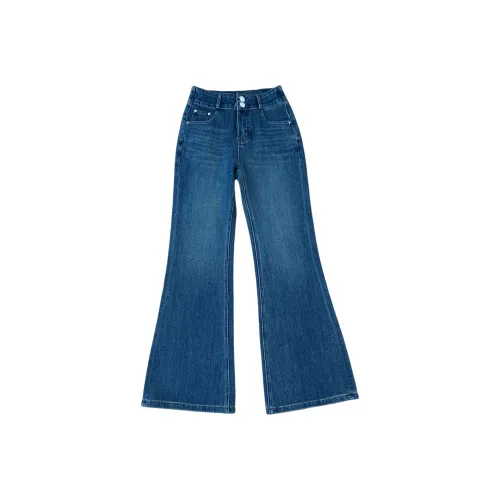 OUBO Jeans Women's Blue