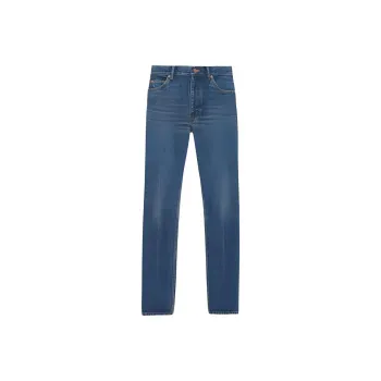 SAINT LAURENT Cindy Mid-Rise Jeans
