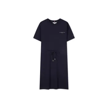 Tommy Hilfiger Short Sleeved Dresses Women's Navy Blue