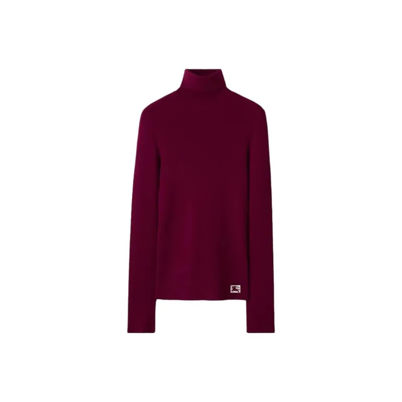 Burberry Equestrian Knight Wool blend Roll neck Jumper-7