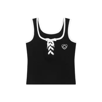 YINLEI Tank Tops Women's Black