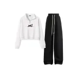 White (with Curious Cat Center Logo)+Black (Solid Color)