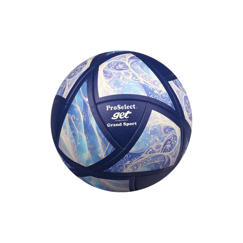ProSelect Size 5 Ball Soccer PU Seamless Thermal bonding Unisex Blue-1