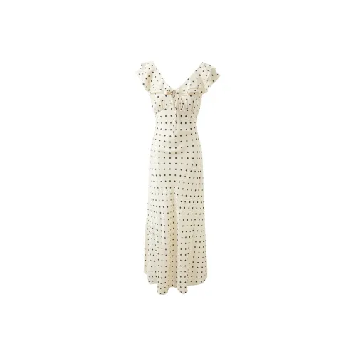 3COLOUR Short Sleeved Dress Women's Ecru Floral
