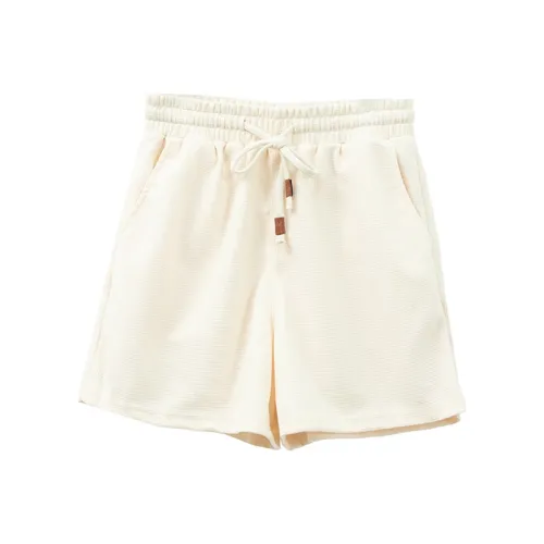 Merry City Casual Shorts Women's Apricot