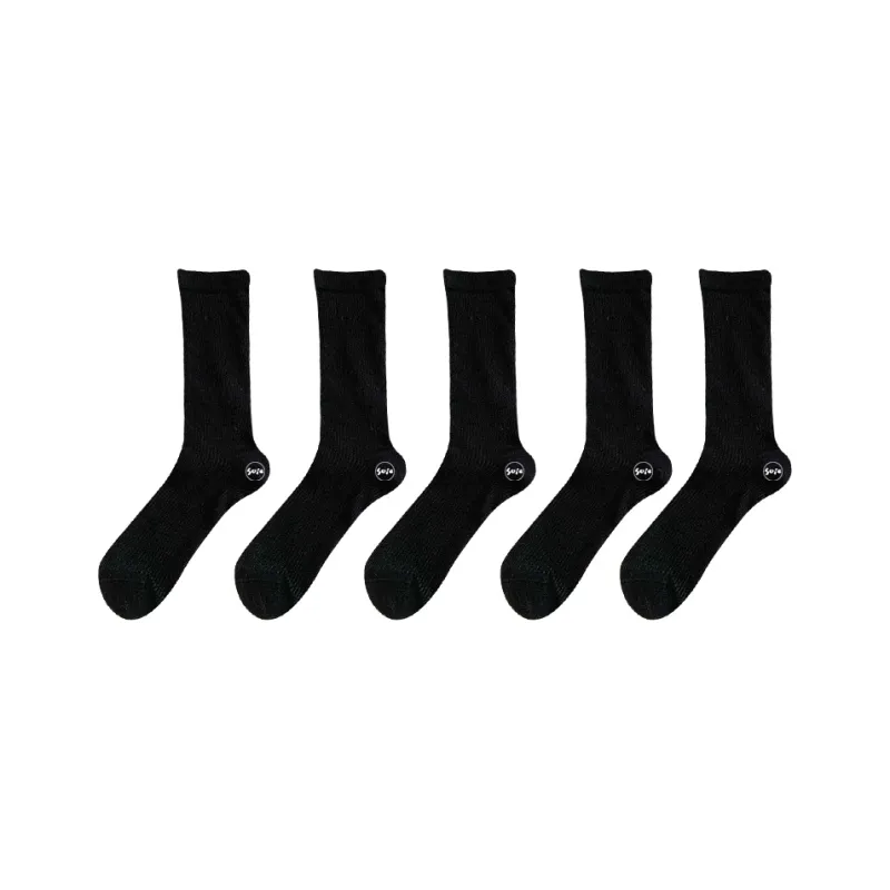 SOIE Mid Calf Socks Women's Combo Set-11