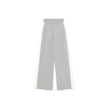 Essentiel Antwerp Side-stripe Wide-leg Track Pants
