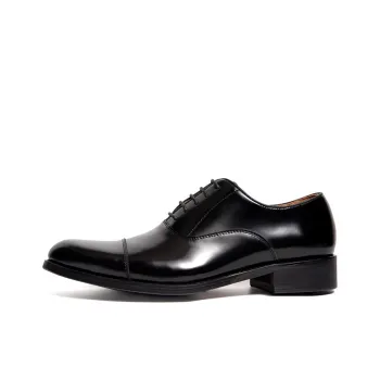 Bansley Dress Shoes Men Low Top Black