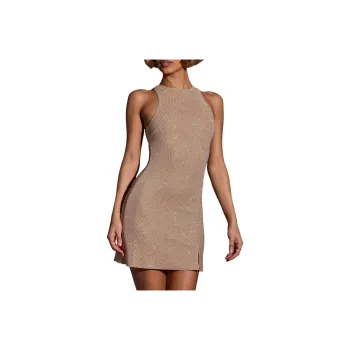 OH POLLY ARABELLA Sleeveless Dress Women's Gold