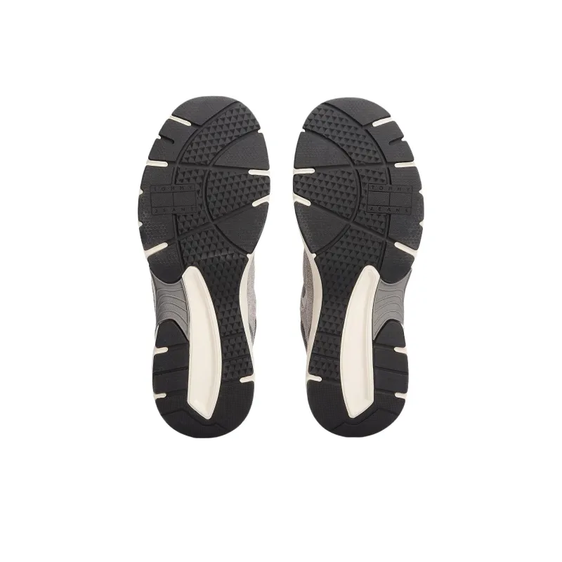 Tommy Hilfiger Trainers Low Top Casual Shoes Men's Greige-5