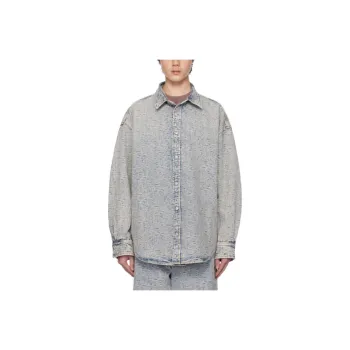 Acne Studios Shirts Men Blue